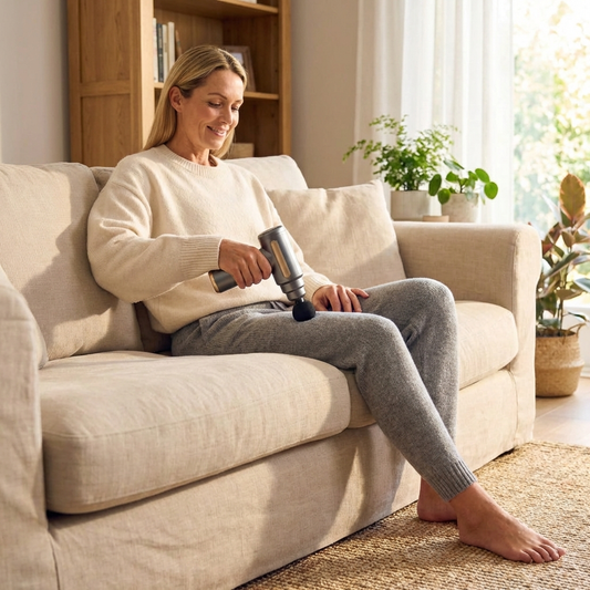 Massage Guns Explained: How Percussive Therapy Supports Recovery &amp; Relaxation