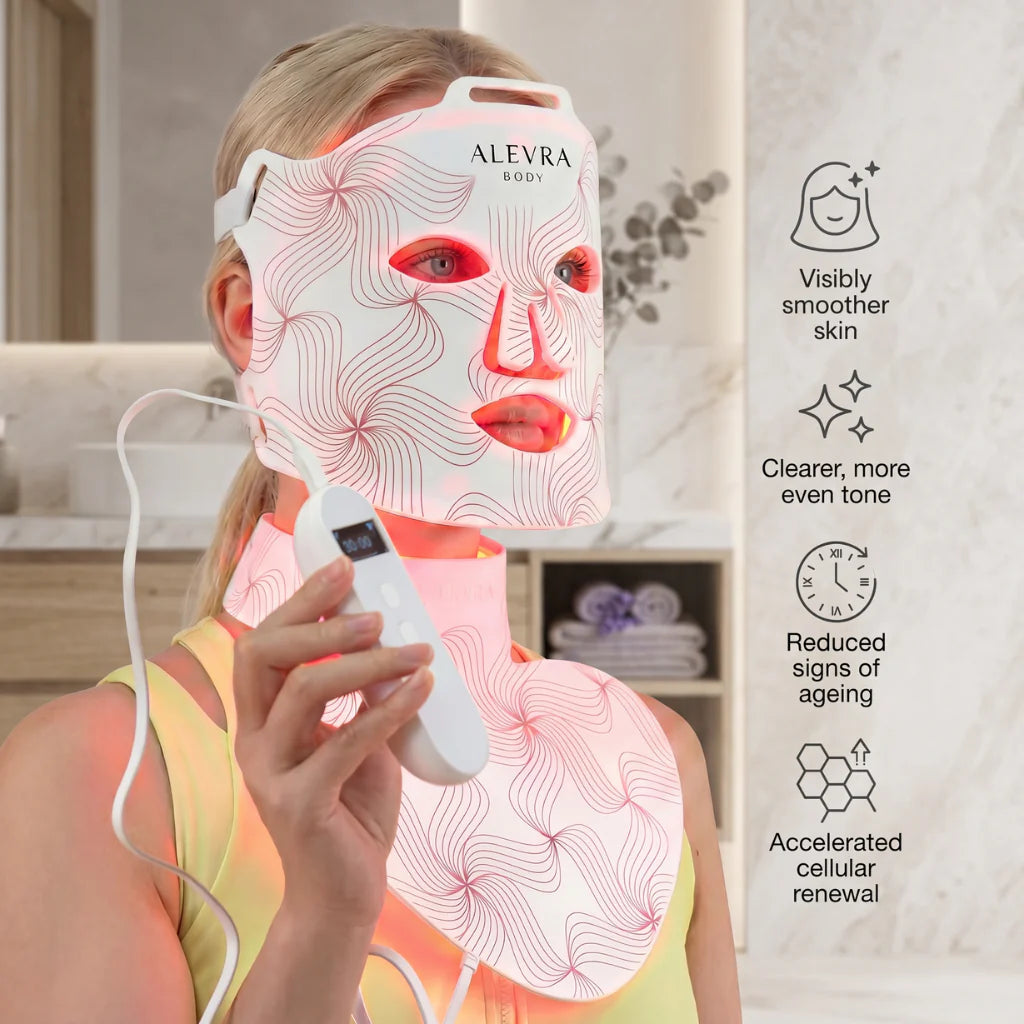 Alevra Red Light Face and Neck Mask