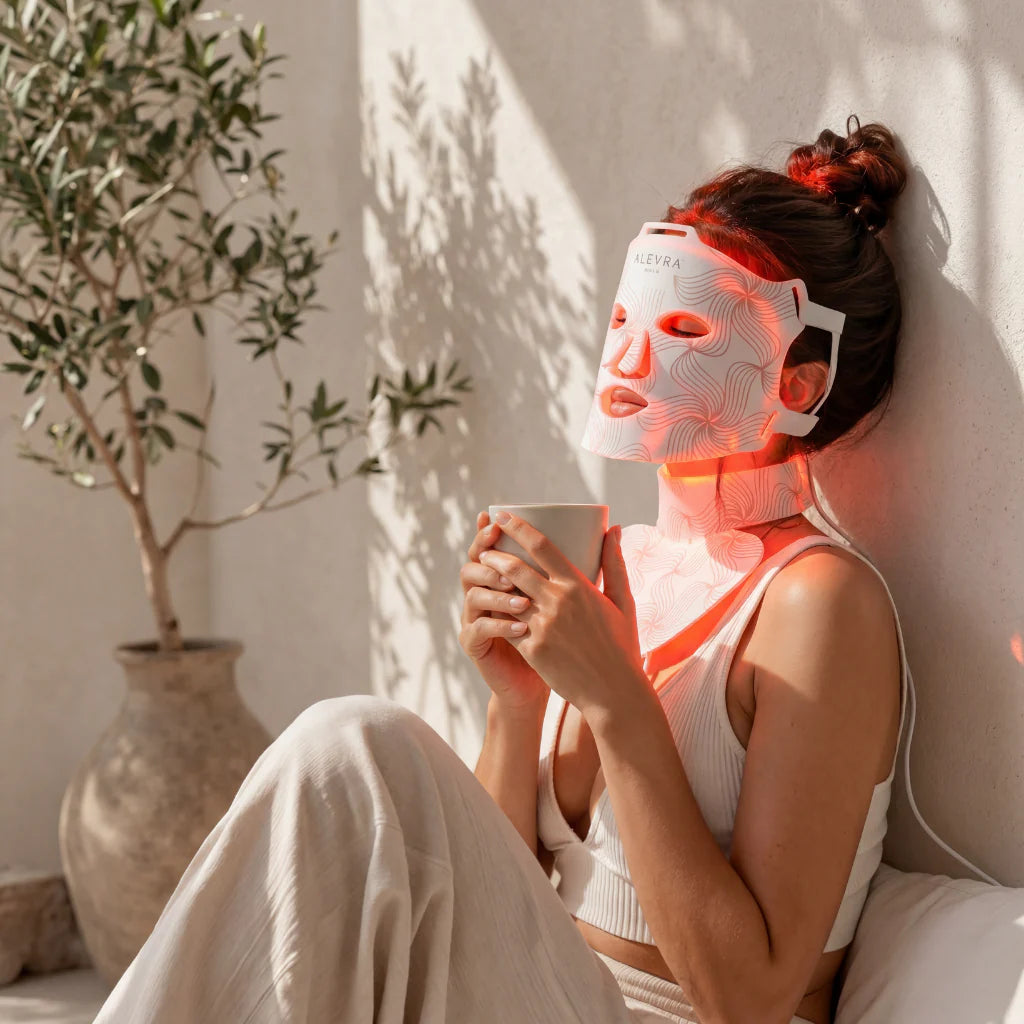 Alevra Red Light Face and Neck Mask
